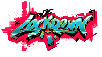 The same logo on a light background